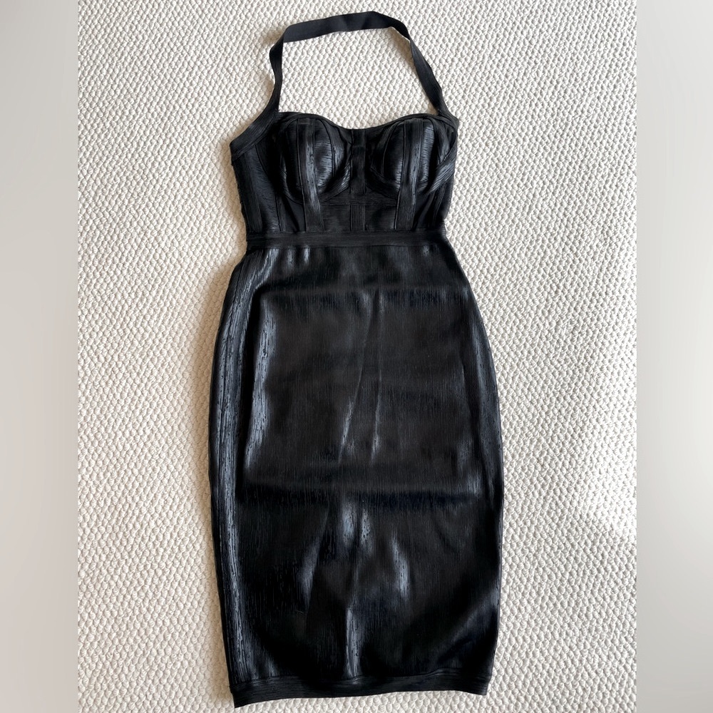 House of CB halter midi dress Size S